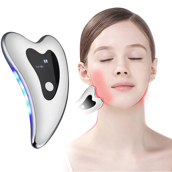 4-in-1 LED Radio Frequency Gua Sha Face Lifting Massager